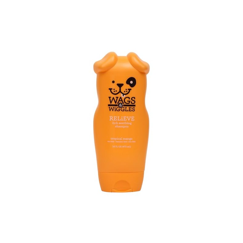 Wags&wiggles Shampoo contra La Picazón Y El Rascado para Perros
