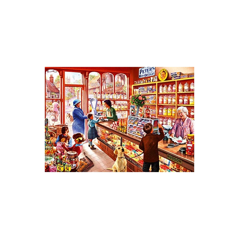 Bluebird JIGSAW PUZZLE - SWEETSHOP 1000 PIECE PUZZLE