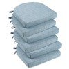 downluxe Indoor Chair Cushions for Dining Chairs, Soft and Comfortable
