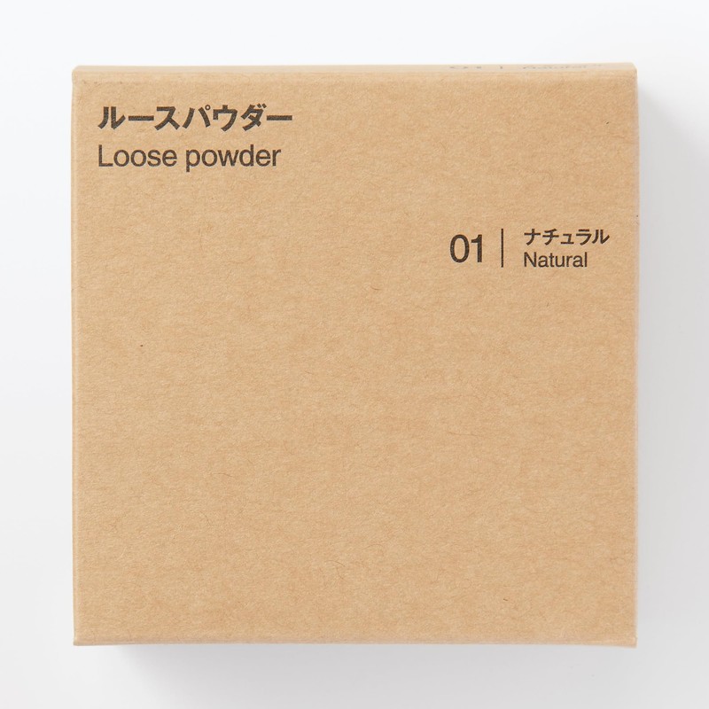MUJI OAP47A4S Loose Powder Natural 18g Puffed