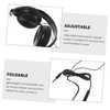 TEHAUX Lightweight Foldable Over Ear Headphones with Microphone Volume Control