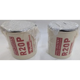 Racor 2 PACK R20P Racor Fuel Water Separator Filter 30 Micron New Primary LFF8027