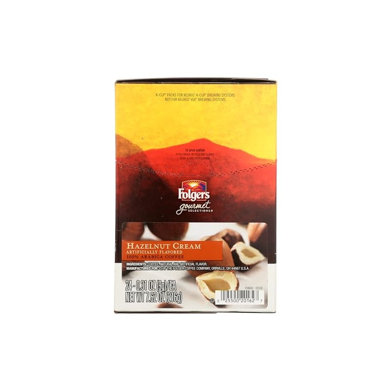 Hazelnut Cream K-cup for Keurig Brewers, 24-count, 24 Count