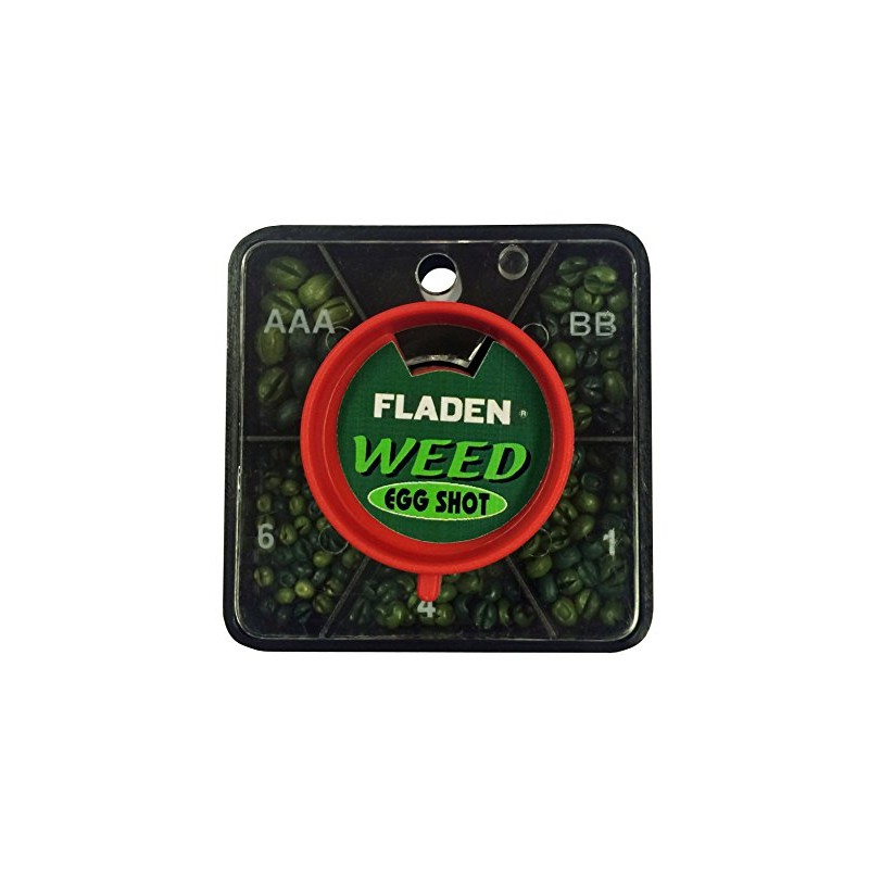 Fladen 5 Division Weed Egg Shot - Green