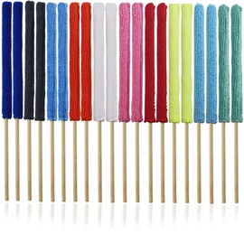 GXXMEI 30PCS Microfiber Detail Duster Sticks Crevice Cleaning Tool Brush Mini Detail Dusters for Cleaning Home Car Window The Smallest Spaces