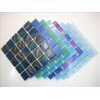 Mosaic Tile Mix. 2cm x 4mm Thick. Deluxe Blue Blend 200 Tile Mix