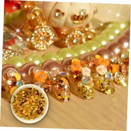 Mikinona Nail Gems Chars 12 Boxes Nail Art Stickers DIY Manicure Decorations Sequins Manicure Accessories Ornament Set