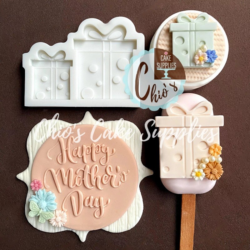 Unbranded Presents Silicone Mold, 2 different sizes