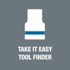 Wera 05003043001 8740 B Holding Function Zyklop in-Hex Bit-Socket, Blue,