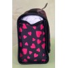 VICTORIA'S SECRET PACKABLE MAKEUP BAG:NWT HEARTS
