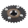 420 28T Tooth Sprocket Flywheel Bike Connector Set Steel for