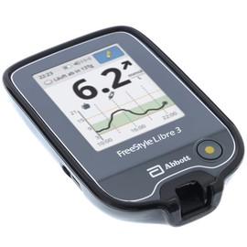 foto-kontor Case compatible with Abbott Freestyle Libre 3 bag rubber TPU protection black