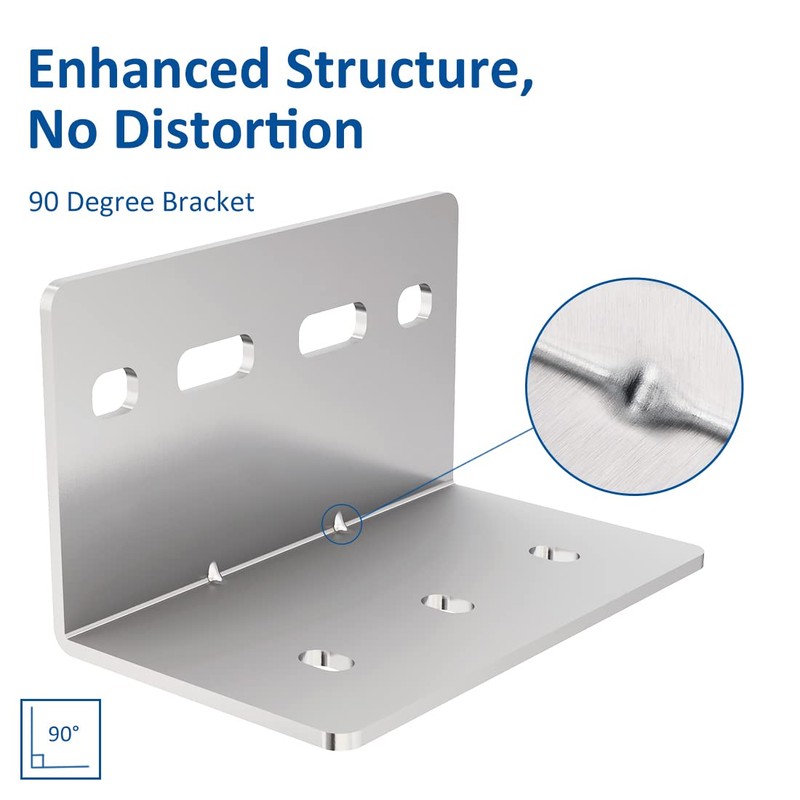 VADANIA 10pcs Heavy Duty L Bracket for #2576 Series Drawer
