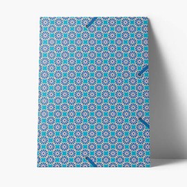 Luxe Portfolio Folder Tile Turquoise CEDON