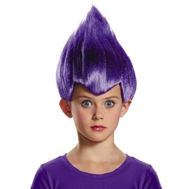 Purple Wacky Child Wig, One Size Child