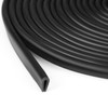 Rubber U Channel Edge Trim, Door Seal Strip, Fits Edge