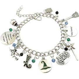 LMBOGIY Horror Bracelet Original Design Metal Broadway Charm Bracelet for Men and Women