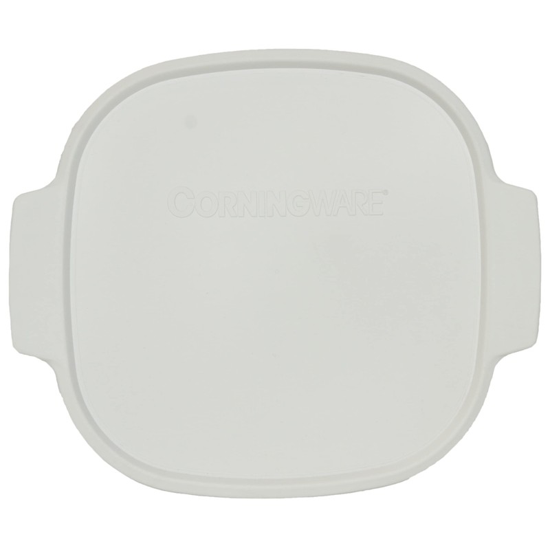 Corningware A-12-PC 5L White Rectangular Food Storage Replacement Lids with