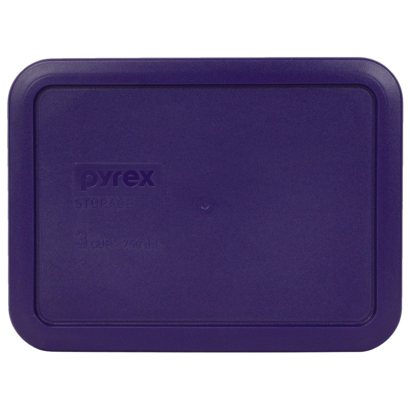 Pyrex 7210-PC 3-Cup (1) Purple, (1) Turquoise, & (1) Edamame