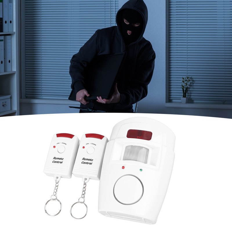 Door Window Alarm Home Hotel Dual Remote Control Sensor Alarm