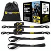 Stay There Retractable Ratchet Straps (2-Pack) - 1 Inch x