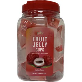 Apexy Fruit jelly cups Fruit Jelly Candy Jelly Cups Lychee Flavor 52.9oz