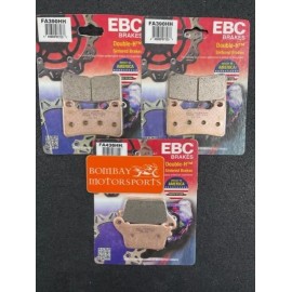EBC HH Front & Rear Brake Pads Set 2007-2017 Honda CBR600RR, 2006-2016 CBR1000RR