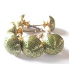 French Furniture Fittings Set of 6 Brass Knobs - Kitchen