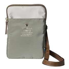 Mozu VS-0341 VS-0341 VS-0341 Smartphone Wallet, Shoulder Bag, Pouch, Zipper, Shoulder Bag, Cross-body Design, Lightweight, Vertical, Elk, Scandinavia, VS-0341 VASKA by Criminal, green