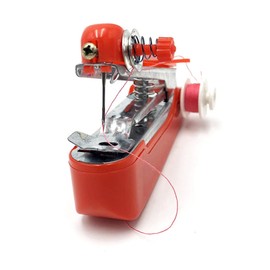 Operitacx 3pcs Small Sewing Machine Sewing Machine for Beginners Sewing Machine Handheld Miniature Sewing Supplies Device Stitch Machine Sewing Machine Professional Sewing Tool Plastic