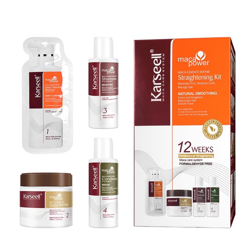 Karseell Kit de Alisado de Keratina para Uso en Casa,