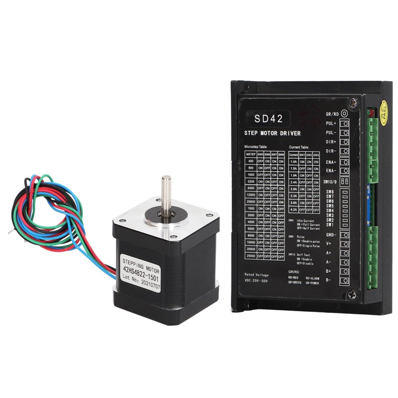 42HS4822 1501 DC3.84V Stepper Motor DC20‑50V Input SD42 Motor Driver