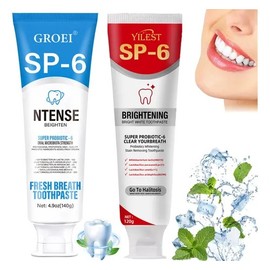 Pasta Dental Probioticos Sp 6 Blanqueadora 120g De 2 Pastas