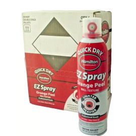 Hamilton Drywall Products 20 oz Hamilton 55255 Quick Dry Aerosol Water-Based Orange Peel Wall Texture