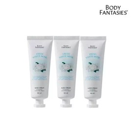 Body Fantasy [보리보리/바디판타지]바디판타지 화이트머스크 핸드크림 50ml 3개 Body Fantasy White Musk Hand Cream 50ml 3pcs [White Musk]