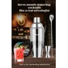 25oz Cocktail Shaker Set - Drink Shaker with Bartender Strainer