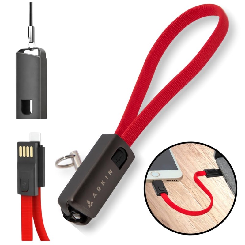 ARKIN Set of 5 USB charging cables as a practical