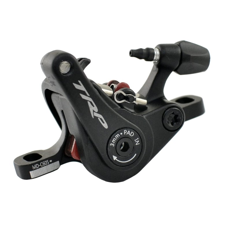 TRP SPYRE-C Road Alloy Mechancial Disc Brake Set 160mm Rotor,