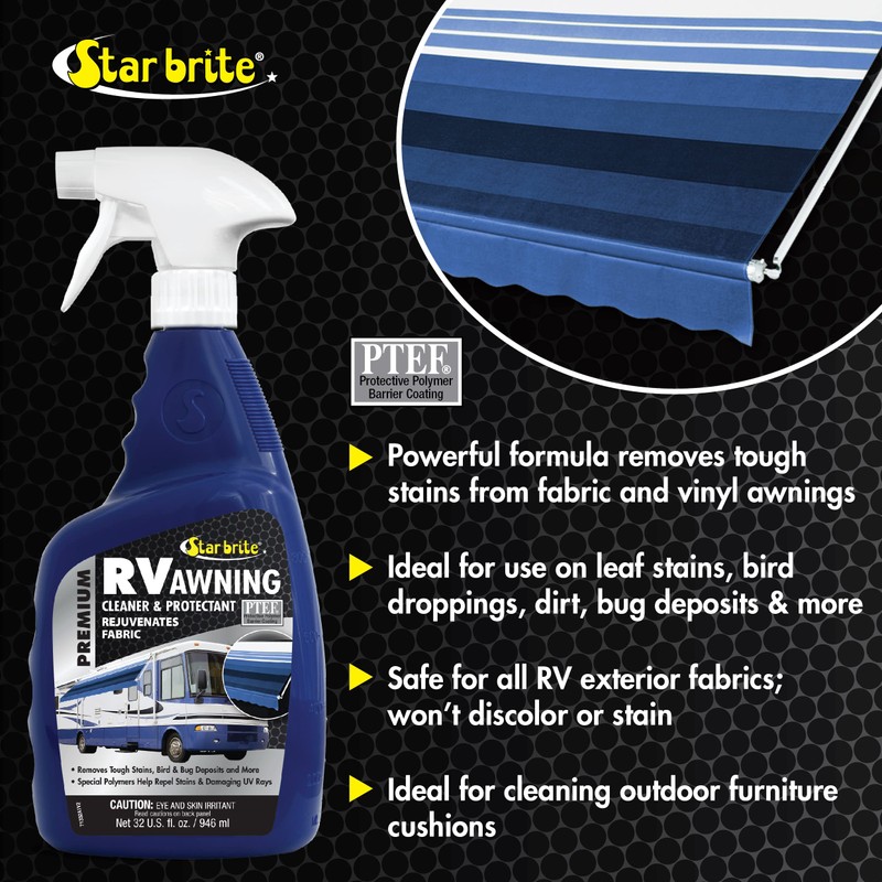 STAR BRITE Premium RV Awning Cleaner & Protectant Spray -