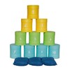 alldoro 60069 Tin Throwing Game Set - 10 Numbered Tins,