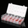 150Pcs Fiber Washer Insulation Flat Washer Assortment, 14 Sizes Red