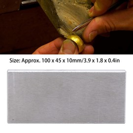 QANYEGN Iron Jewelry Bench Block, Metal Stamping Block Anvil, Steel Block Metal Bench Block for Jewelry and Stamping