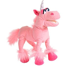 Living Puppets W839 Hand Toy Unicorn Squirrel Made of Fabric 41 cm