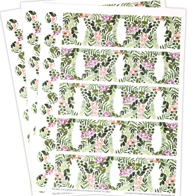 45 Meadow Poly Weatherproof Labels for Kitchen Garden Meal Prep
