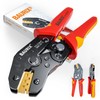 BAURIX® Crimping Pliers, Crimping Pliers for 0.50–2.50 mm² Connectors, Single