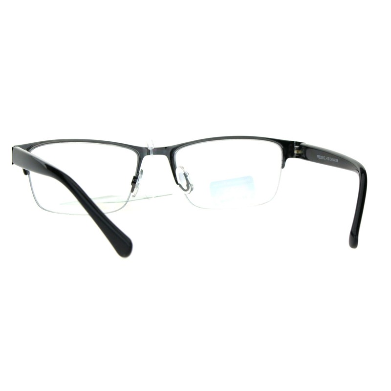 Multi Focus Progressive Reading Glasses 3 Powers in 1 Rectangle