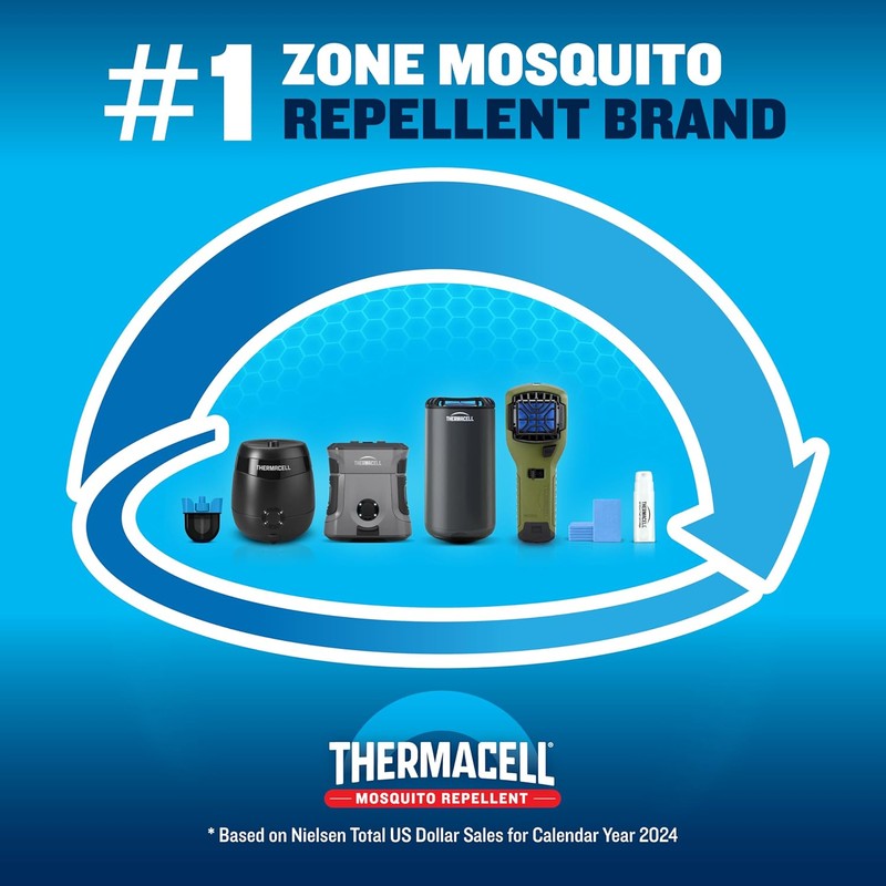 Thermacell Mosquito Rechargeable Repeller Refills; Compatible with Thermacell E-Series &