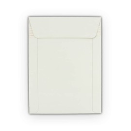 EcoSwift 9.75 x 12.25 Rigid Photo Mailers Stay Flats White Cardboard Self Seal Envelopes 9.75x12.25
