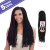 FreeTress Equal Braids Super Long Cuban Twist Braid 30" (5-pack,