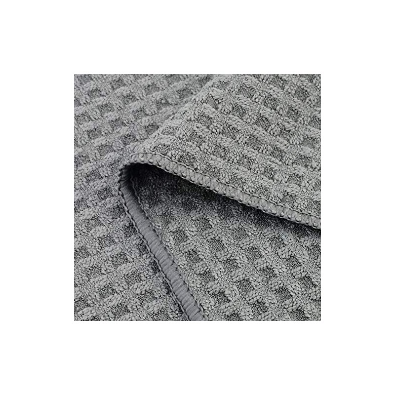 Polyte Paño de Cocina Microfibra Waffle 380 gsm, 40.6x71.1 cm,